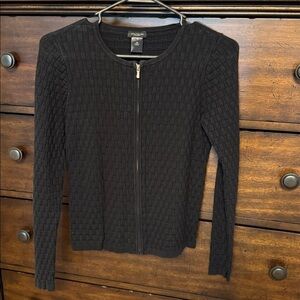 Ann Taylor Factory Zip Up Cardigan